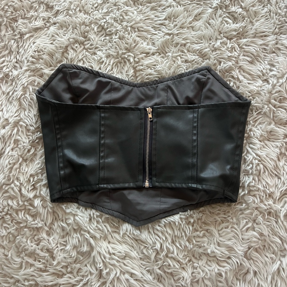 Princess Polly Grey Bustier - Picture 3 of 8